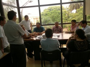 Reunión con el subsecretario de infraestructura de la provincia (1)