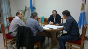 Reunión con el ministro Garibay (1)