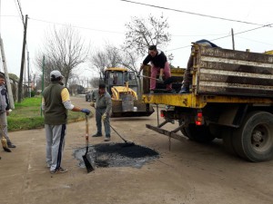 Bacheo de calles (2)