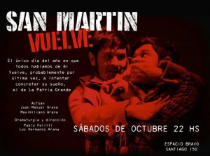 Obra de teatro San Martin vuelve (1)