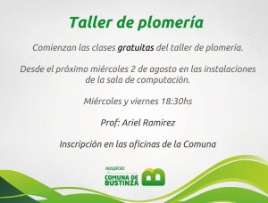 Taller de plomeria