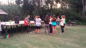 1º clase de zumba al aire libre (1)