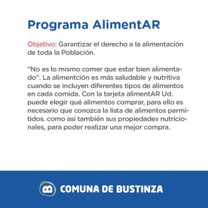 Tarjeta alimentar (2)